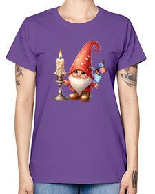 gnome with butterfly 16# - gnome -  Missy T-Shirt