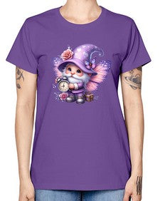 gnome with butterfly 18# - gnome -  Missy T-Shirt