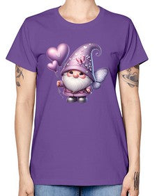 gnome with butterfly 25# - gnome -  Missy T-Shirt