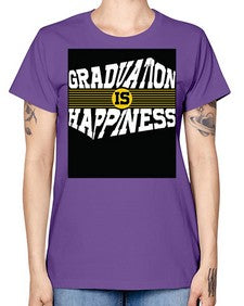 graduation is happiness 222# - graduation -  Missy T-Shirt