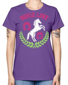 horse love Style 50# - horse -  Missy T-Shirt
