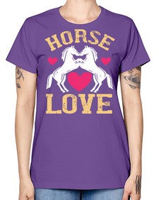 horse lovee Style 49# - horse -  Missy T-Shirt