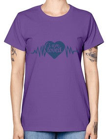 i am loved Style 101# - motivation -  Missy T-Shirt