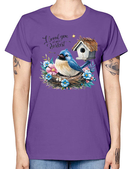 i loved you at your darkest 45# - birds -  Missy T-Shirt