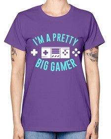 im a pretty big gamer 117# - video games -  Missy T-Shirt