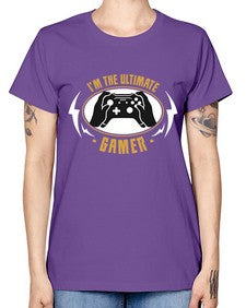 im the ultimate gamer 122# - video games -  Missy T-Shirt