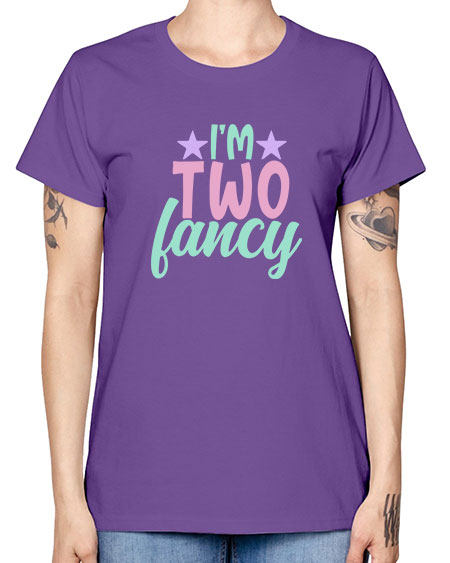 im two fancy Style 121# - kids -  Missy T-Shirt