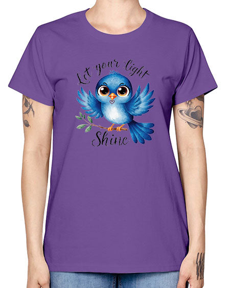 let your light shine 61# - birds -  Missy T-Shirt
