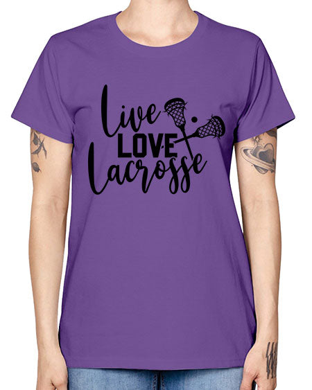 live.love 11# - lacrosse -  Missy T-Shirt
