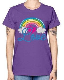love 276# - unicorn -  Missy T-Shirt