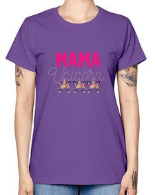 mama unicorn 289# - unicorn -  Missy T-Shirt
