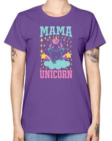 mama unicorn 294# - unicorn -  Missy T-Shirt