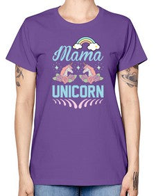 mama unicorn 301# - unicorn -  Missy T-Shirt