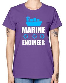 marine engineer 1086# - engineer -  Missy T-Shirt