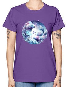 pisces 349# - pisces -  Missy T-Shirt
