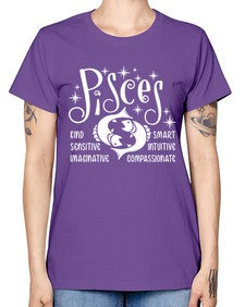 pisces 369# - pisces -  Missy T-Shirt