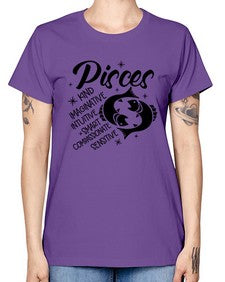 pisces 371# - pisces -  Missy T-Shirt