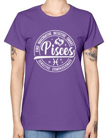 pisces 374# - pisces -  Missy T-Shirt