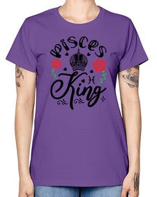pisces king 375# - pisces -  Missy T-Shirt