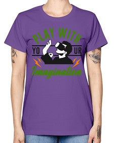 play with imagination 146# - video games -  Missy T-Shirt