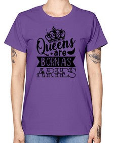 queens are born as Aries 389# - aries -  Missy T-Shirt