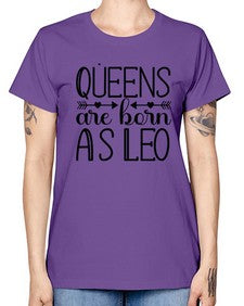 queens are born as Leo 394# - leo -  Missy T-Shirt