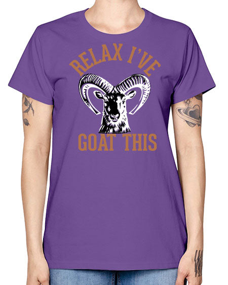 relax i’ve goat this Style 2# - goat -  Missy T-Shirt
