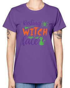 resting witch face 26# - witch -  Missy T-Shirt