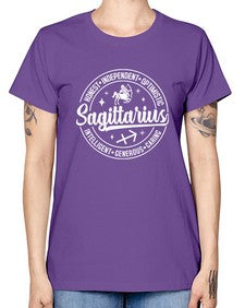 sagittarius 407# - sagittarius -  Missy T-Shirt