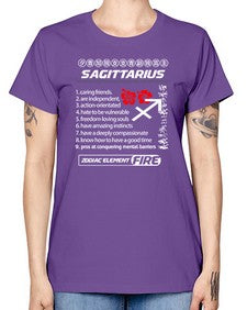 sagittarius 425# - sagittarius -  Missy T-Shirt