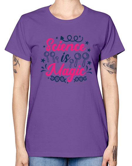 science is magic 90# - general science -  Missy T-Shirt