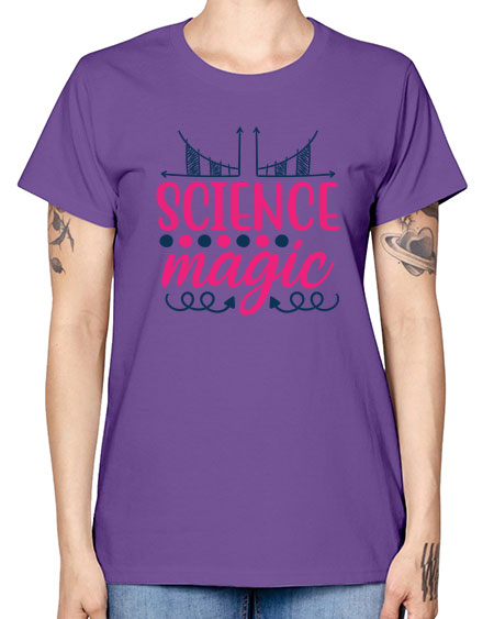 science magic 67# - general science -  Missy T-Shirt