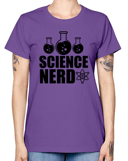 science nerd 62# - general science -  Missy T-Shirt