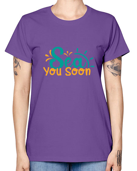 sea you soon Style 78# - summer -  Missy T-Shirt