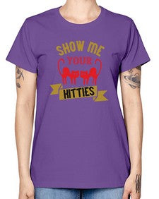 show me your kitties Style 115# - cats -  Missy T-Shirt