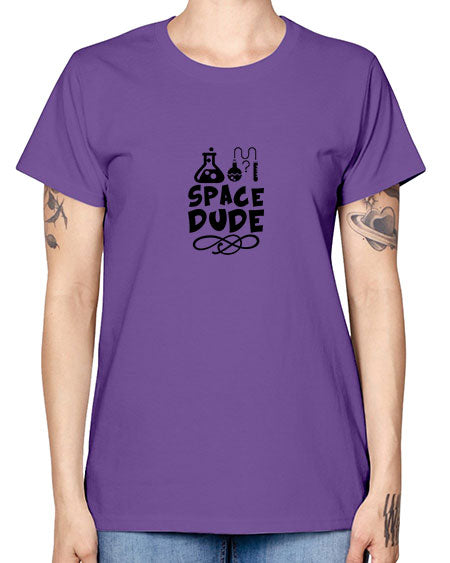 space dude 14# - space -  Missy T-Shirt