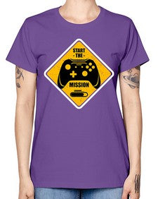 start the mission 152# - video games -  Missy T-Shirt