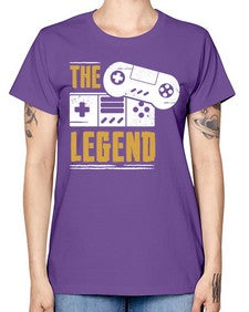 the legend 156# - video games -  Missy T-Shirt