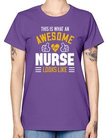 this is what an awesome Style 1548# - nurse -  Missy T-Shirt