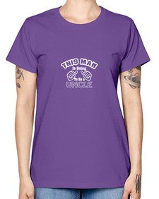this man is going to be a unclep 639# - uncle -  Missy T-Shirt
