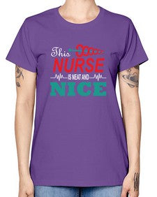 this nurse is neat and nice 1554# - nurse -  Missy T-Shirt