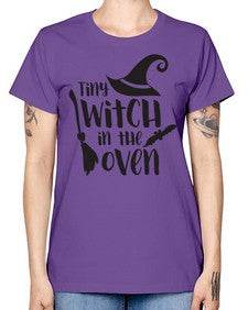 tiny witch in the oven 18# - witch -  Missy T-Shirt