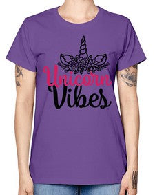 unicorn vibes 512# - unicorn -  Missy T-Shirt