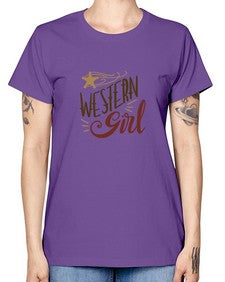 western girl 1244# - western -  Missy T-Shirt