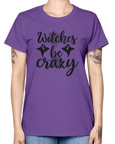 witches be crazy 9# - witch -  Missy T-Shirt