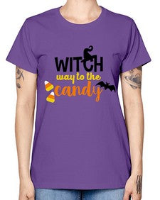 witchwaycandy 4# - witch -  Missy T-Shirt