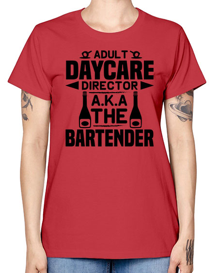 Adult Style 25# - bartender -  Missy T-Shirt