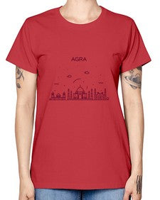 Agra 276# - cities -  Missy T-Shirt