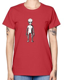 Alien 64# - ufo -  Missy T-Shirt