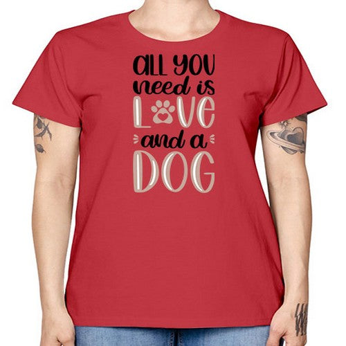 All You Need Is Love Style 36# - dogs -  Missy T-Shirt